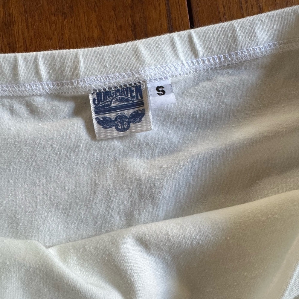 Jungmaven White High Waisted undies